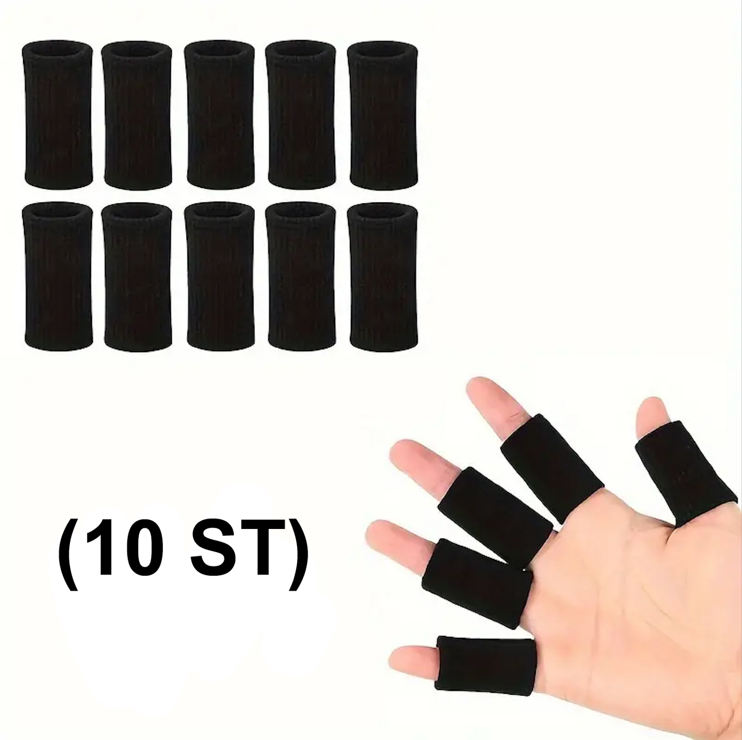 Kompressionsærmer til gigtfinger (10 stk.)