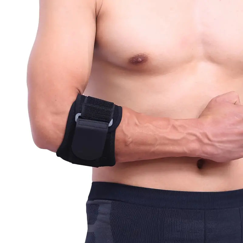 Justerbart stöd för tennisarmbåge