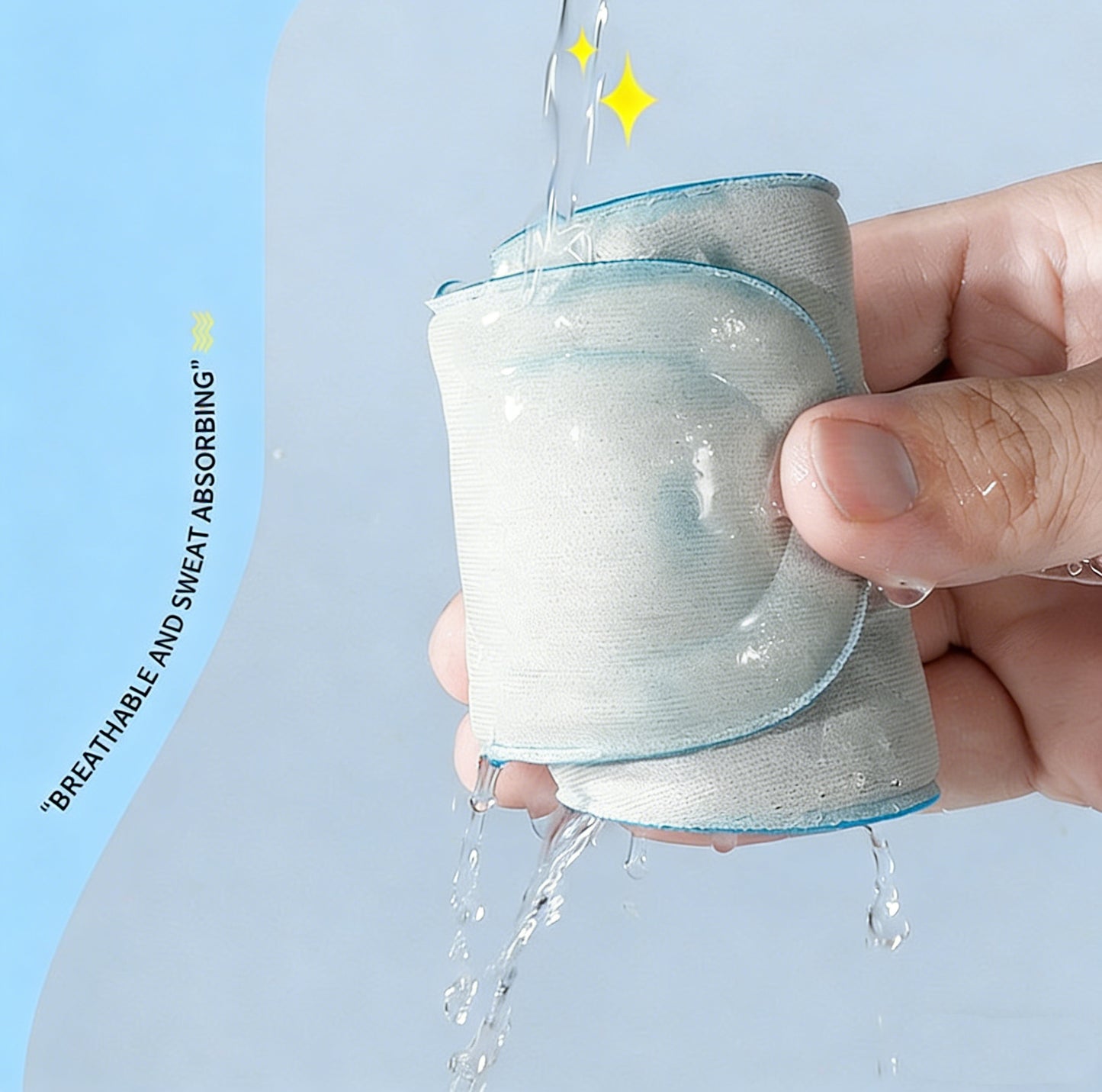 4D-moln skoinlägg i andningsbart material som absorberar fukt och svett, utformade för ökad komfort och fräsch känsla hela dagen.