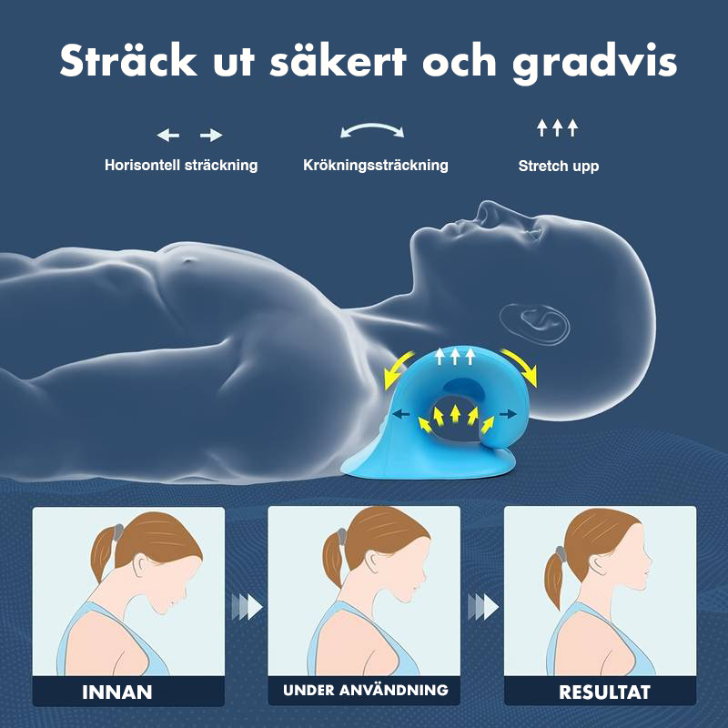 Kiropraktisk nakkepude, nakkestræk