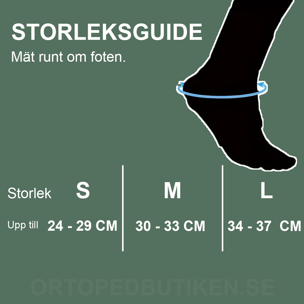 Støttestrømper - gode mod fasciitis