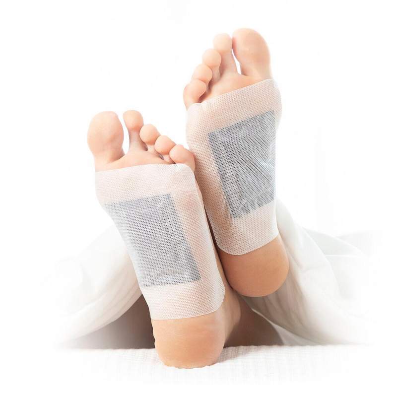 Detox fodplaster med naturlige ingredienser (30 stk.) – Til afgiftning, søvn og velvære