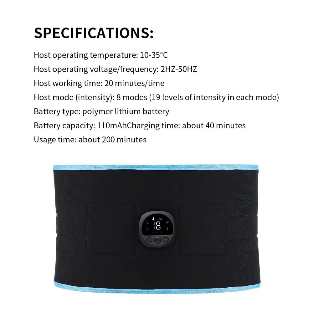 EMS mavebælte – elektrisk muskelstimulation til maven