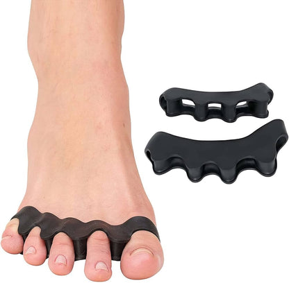 Sort tåseparator (2 stk.), Hallux Valgus