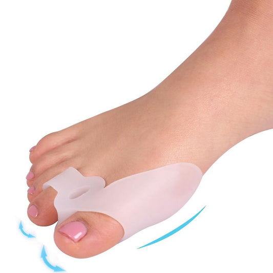 Tåspreder silikone, hallux valgus (2 stk.)