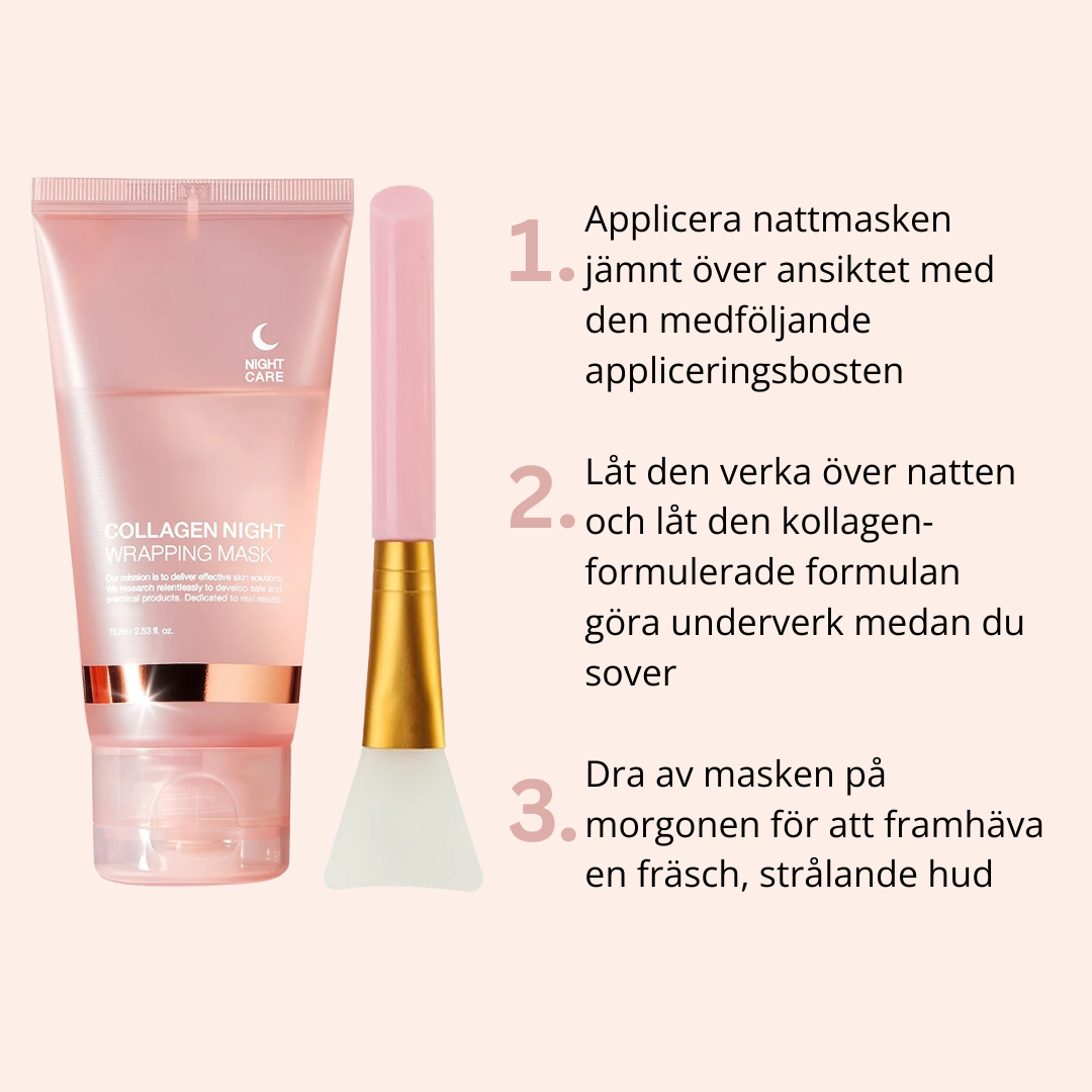 Luminous Collagen Night Mask 75 ml – Fukt & Spänst över Natten