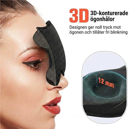 Total mørklægningsmaske for dybere søvn