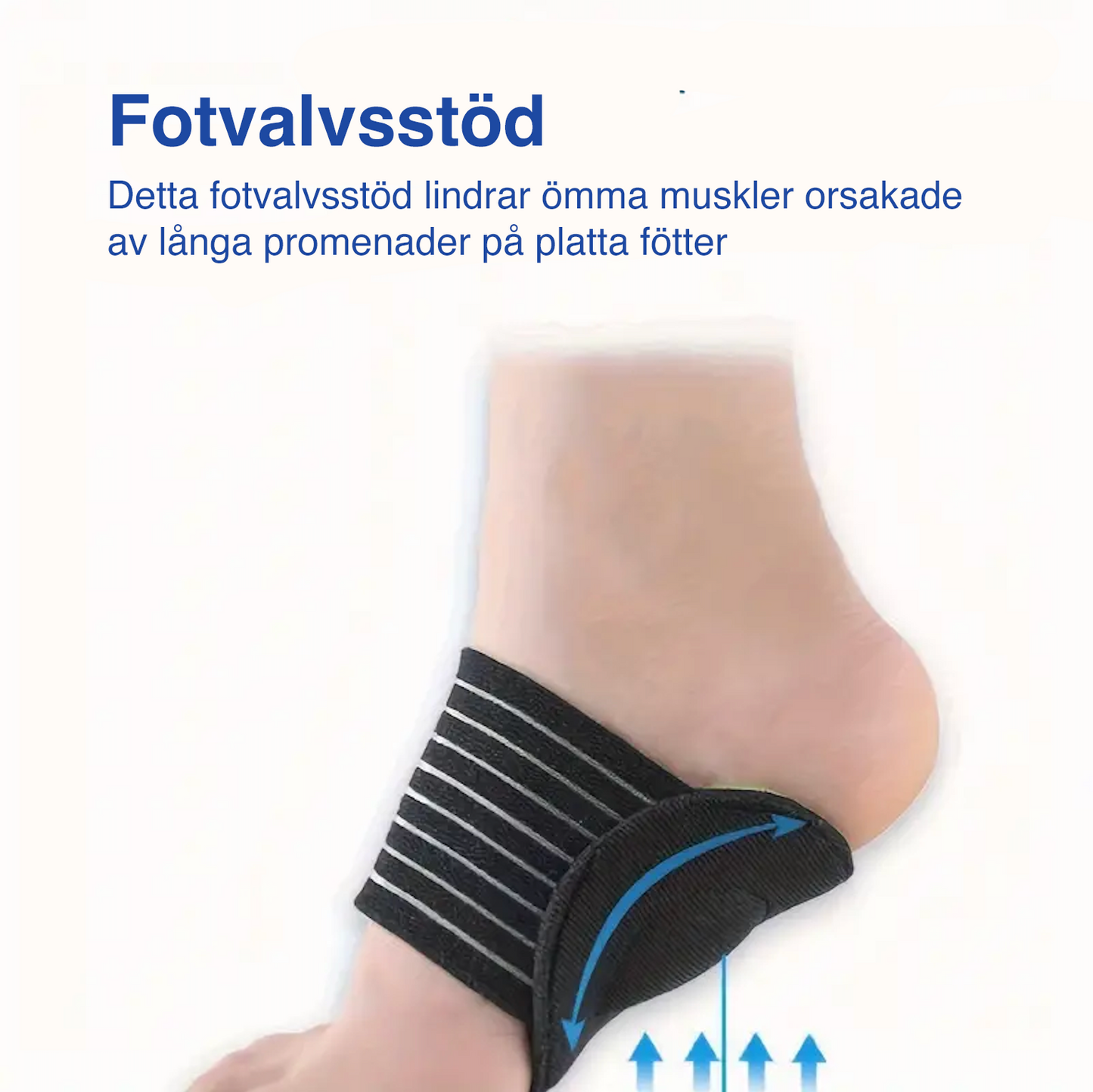 Ergonomisk svangstøtte for smertelindring og komfort
