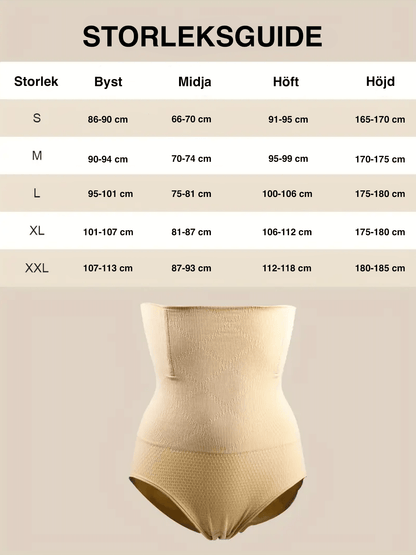 Stretchiga shapingtrosor i hudnära färg