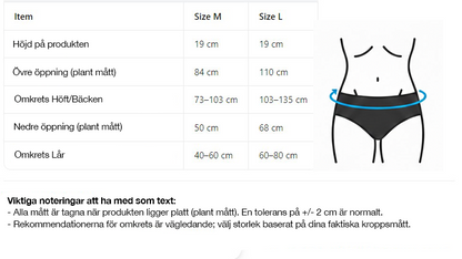 Höftstöd med kompression