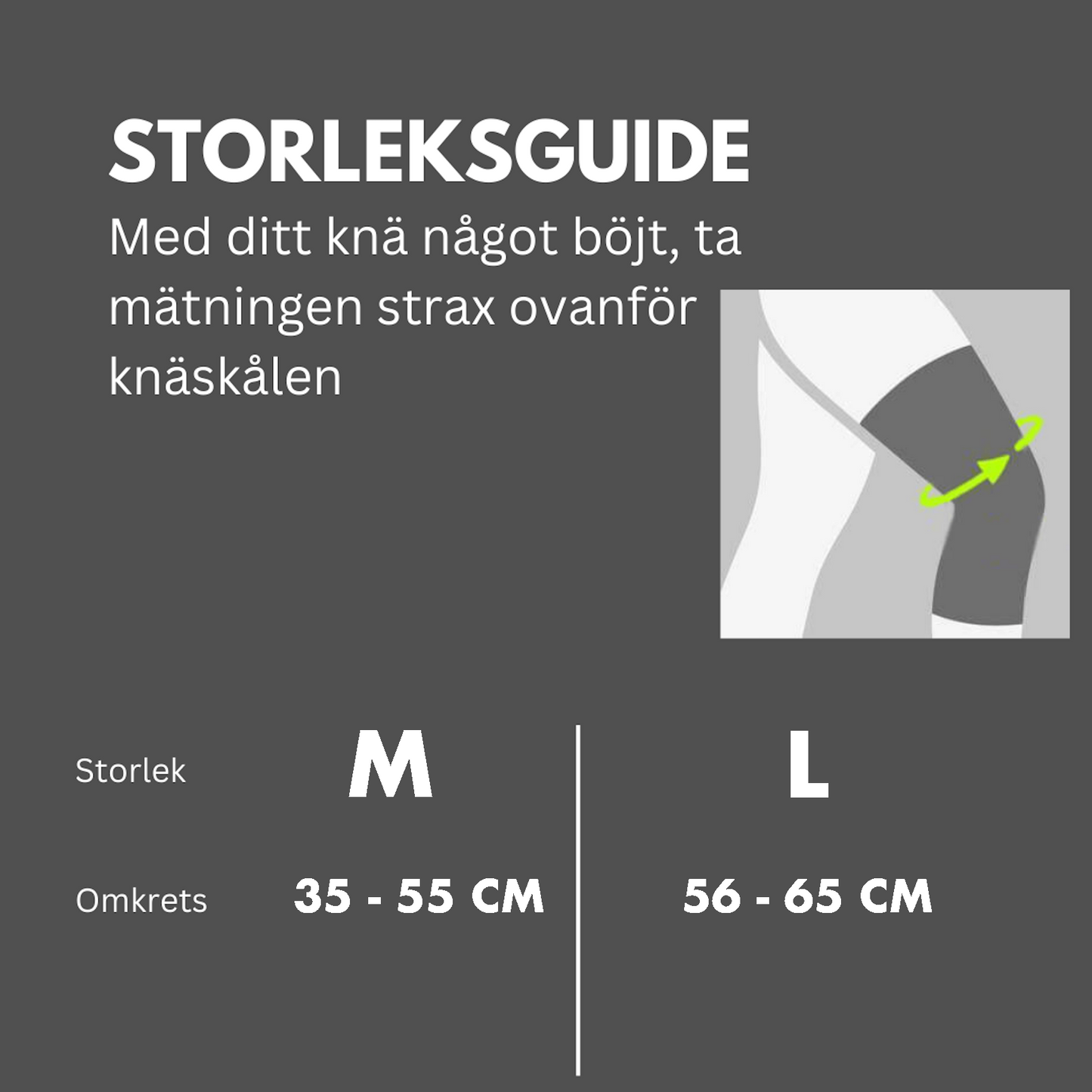 Knæstøtte (jumperknæ/schlatterknæ)