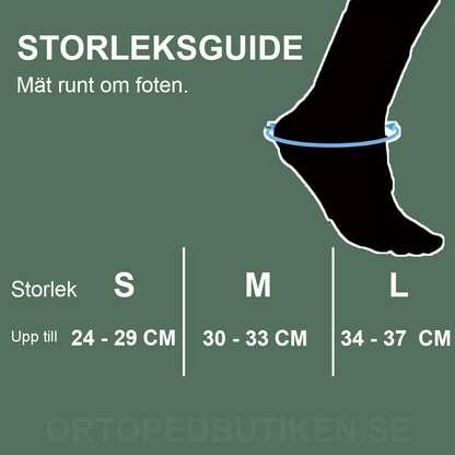 Støttestrømper - gode mod fasciitis