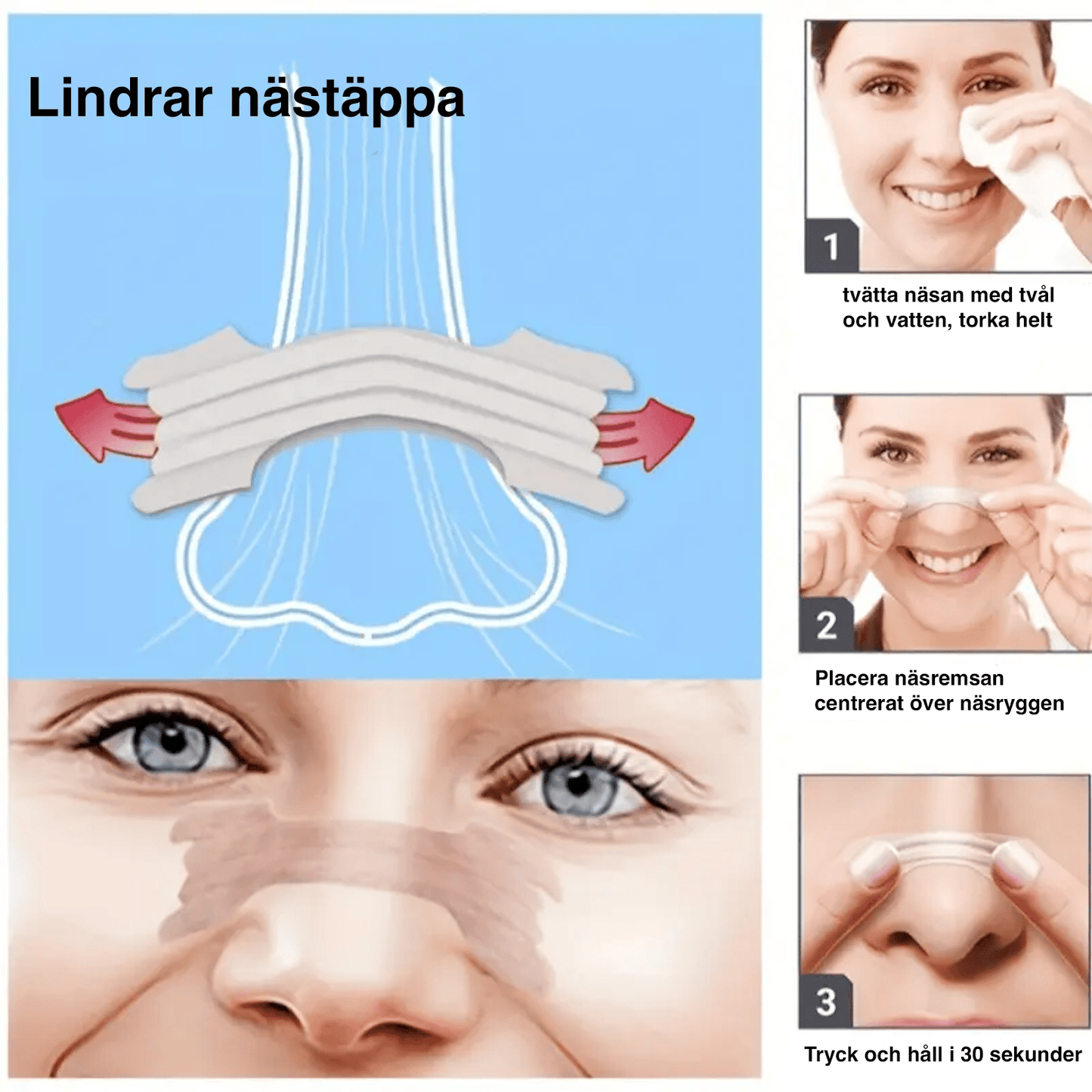 Nässkydd som förbättrar luftflödet vid sömn