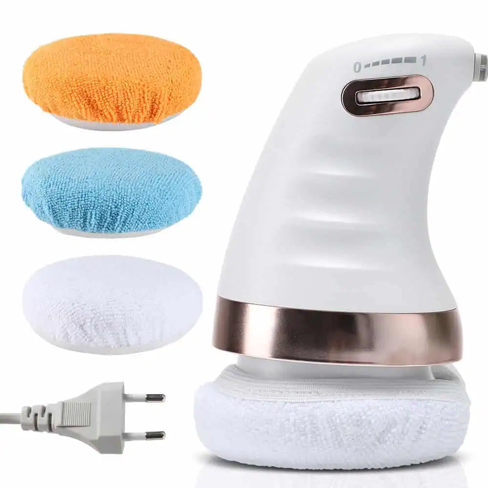 Cellulit massage maskin med utbytbara massageborstar för olika hud- och kroppsområden