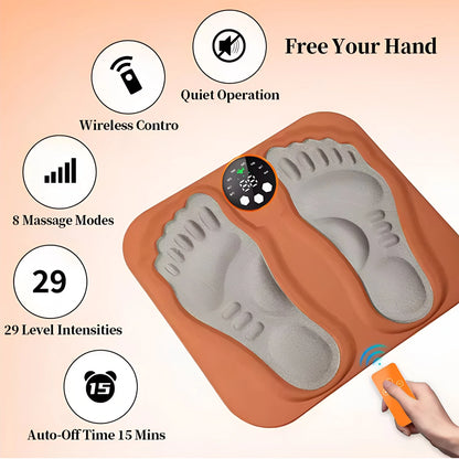 Närbild av kontrollenhet och intensitetsinställningar