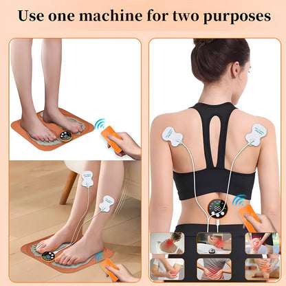 EMS plattorna går även att använda för andra kroppsdelar