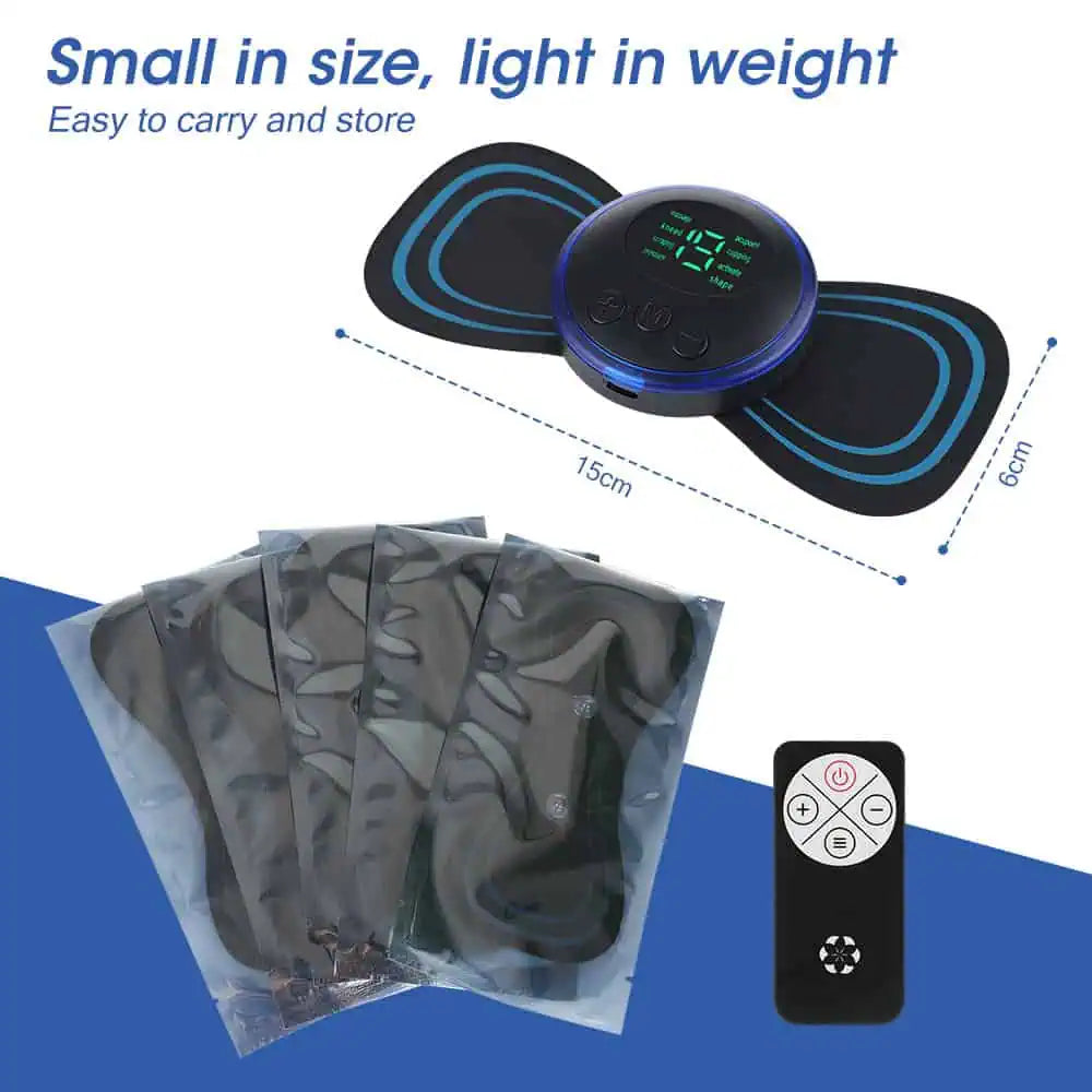 Kompakt EMS-massageapparat för hemmabruk