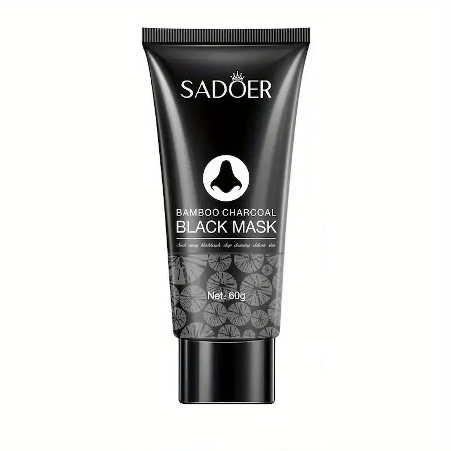 Ansiktsmask Bamboo Charcoal – djuprengör porer och återfuktar, perfekt för fet hud