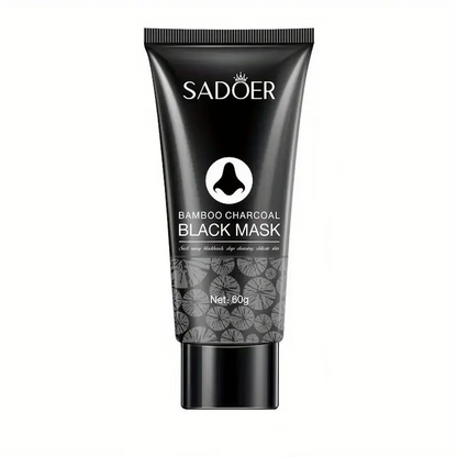 Ansiktsmask Bamboo Charcoal – djuprengör porer och återfuktar, perfekt för fet hud