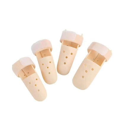 Justerbar fingerskena med ventilationshål