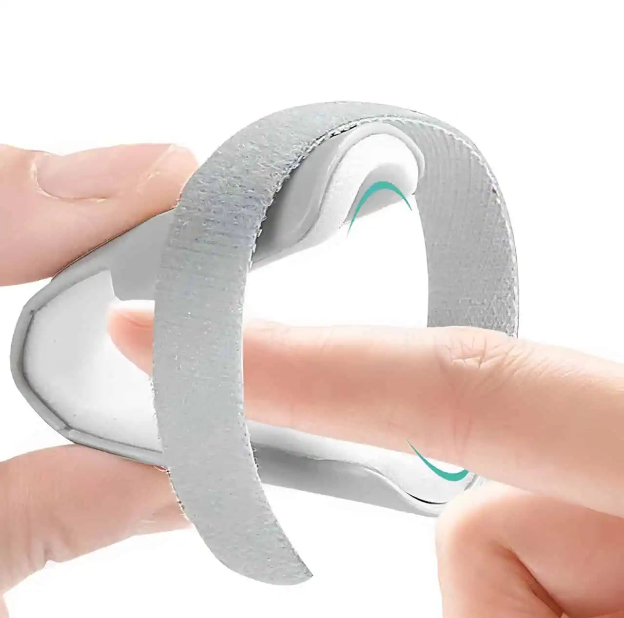 Adjustable finger splint providing support and relief