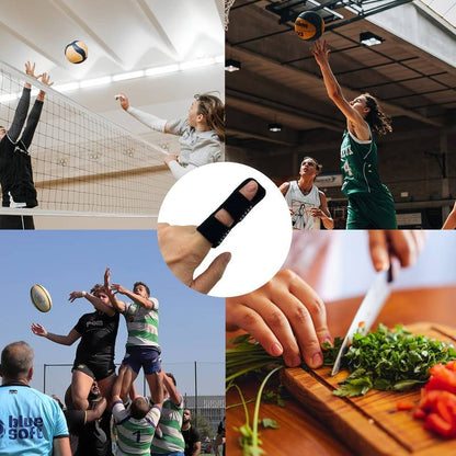 Fingerstöd som håller fingret i rak position vid skada