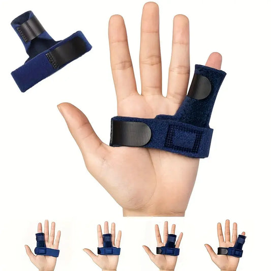 Justerbar fingerskinne med aluminiumsstøtte – stabiliserende støtte til fingrene