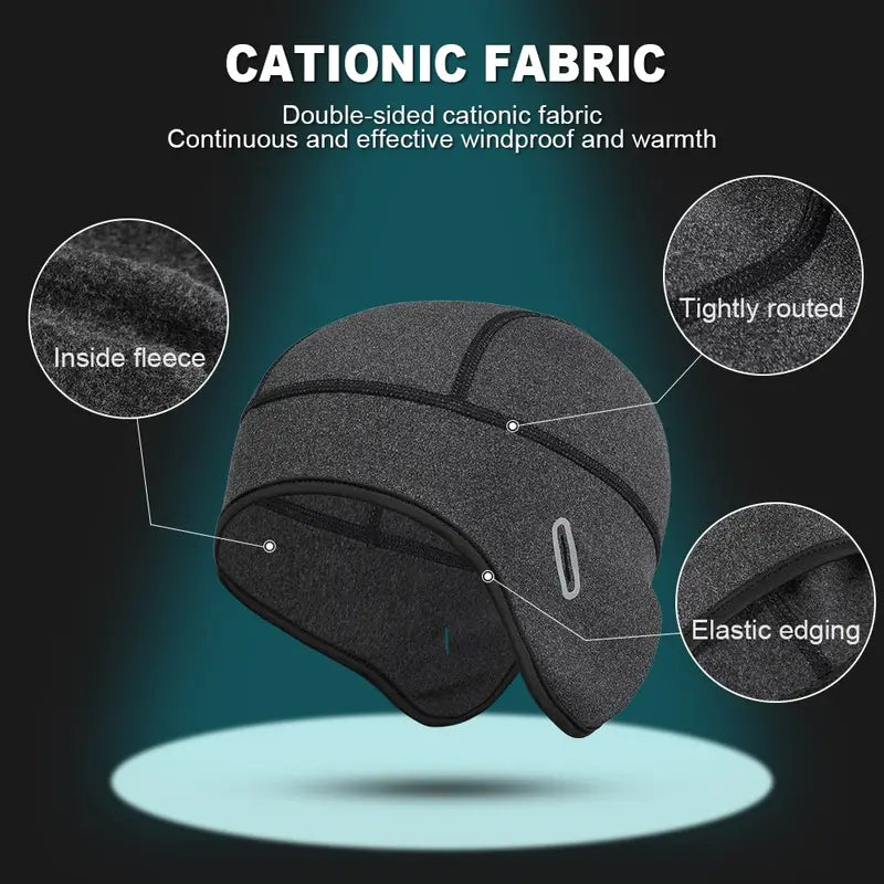 Mössan är vindtät och varm