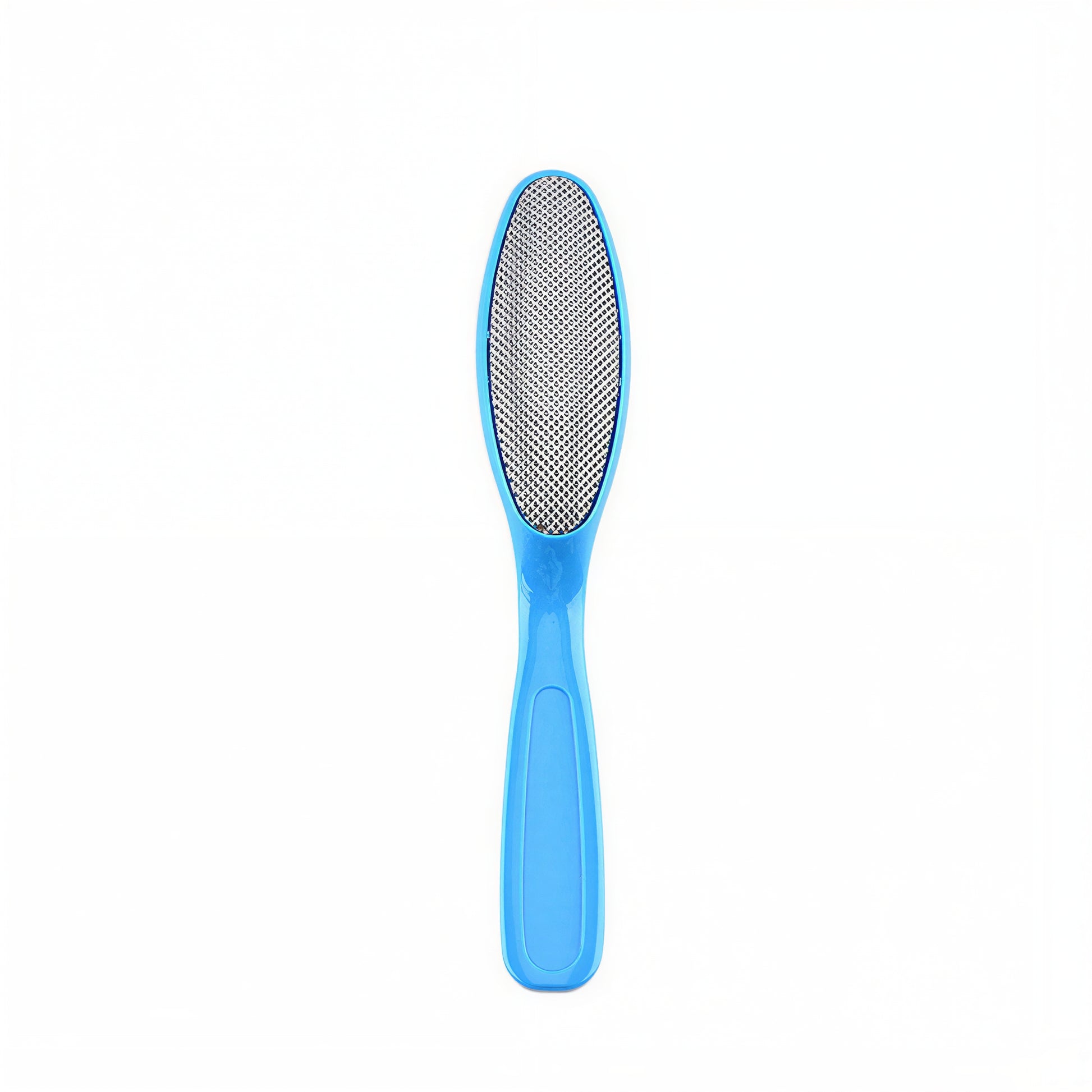 Närbild av raspens grova yta för effektiv exfoliering