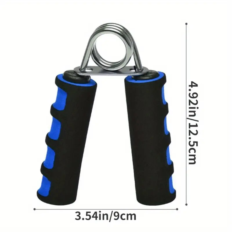 Grepptränare med måttanvisning.