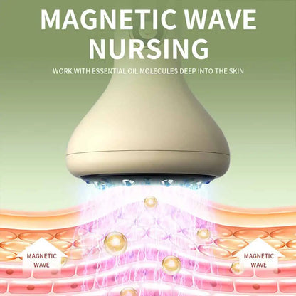 Gua sha massageapparat med värmefunktion mellan 45–55 grader