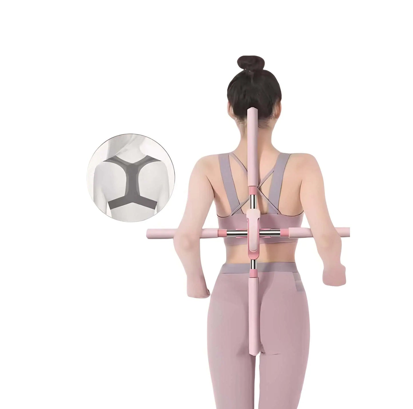 Stabiliserande konstruktion som ger riktat stöd längs ryggen