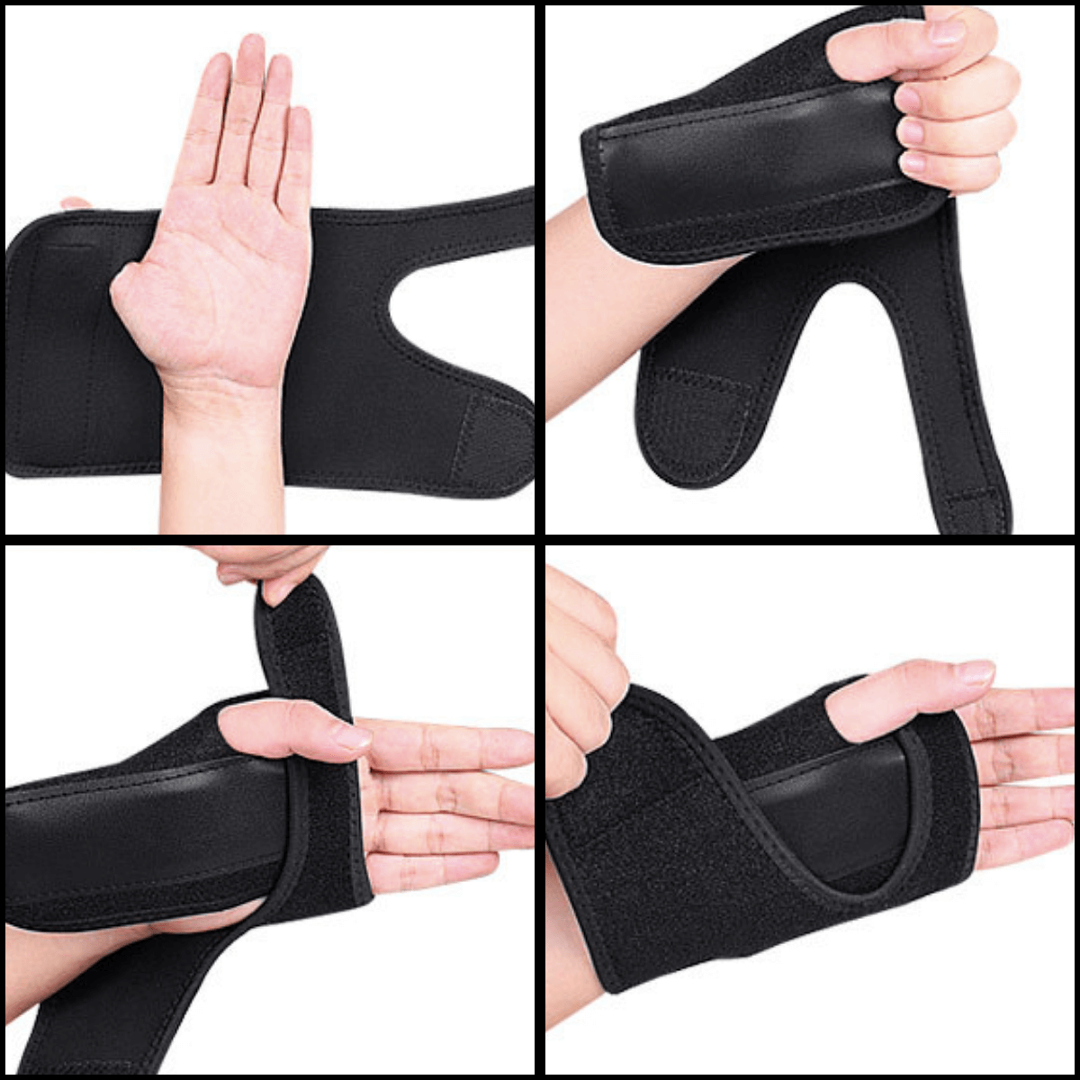 Justerbar rem och mjukt material runt handledsområdet