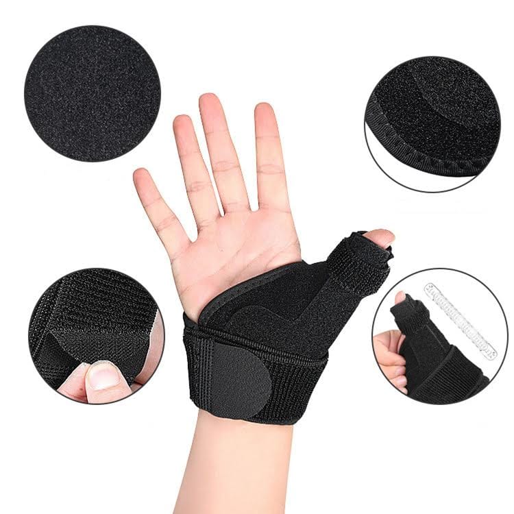 Handledsstöd med justerbara remmar för anpassad passform