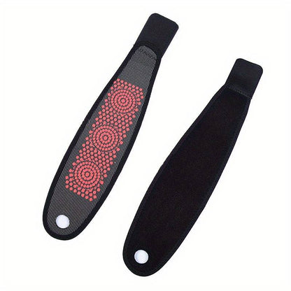 Närbild på värmezoner i handledsstöd