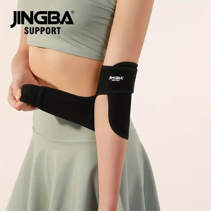 Justerbart unisex armbågsstöd i neopren buret på arm