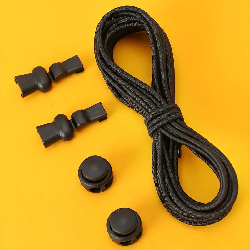 Självlåsande elastiska skosnören utan knytning