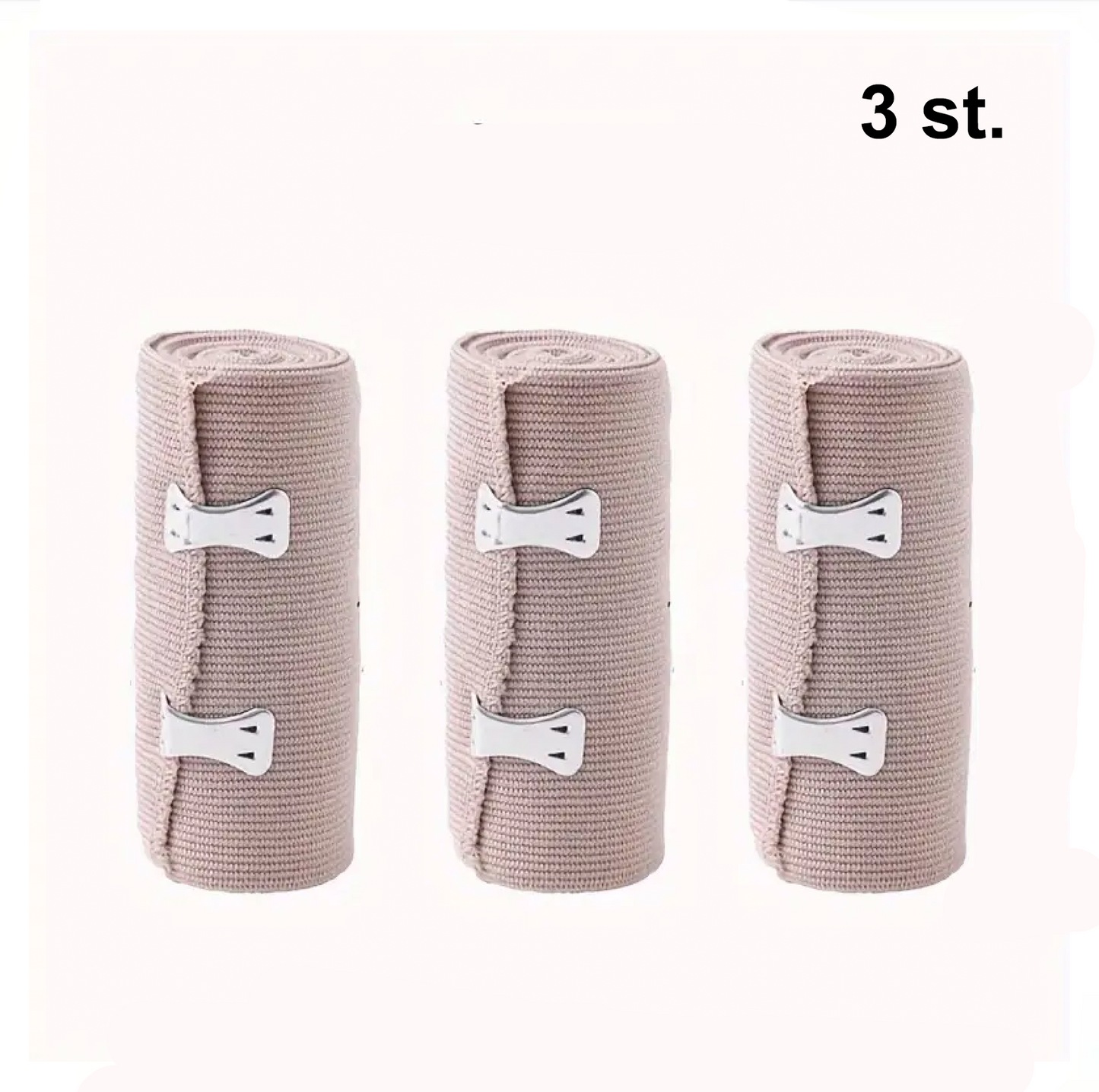 Kompressionsbandage med spännen 