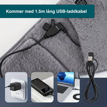 Bärbar midje- & handvärmare  – Perfekt för hem & kontor