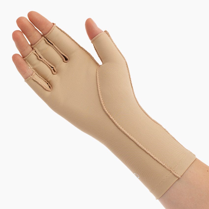 Medicinska kompressionshandskar för hand och handled