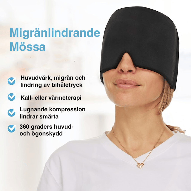 Person som använder mössan liggande vid vila