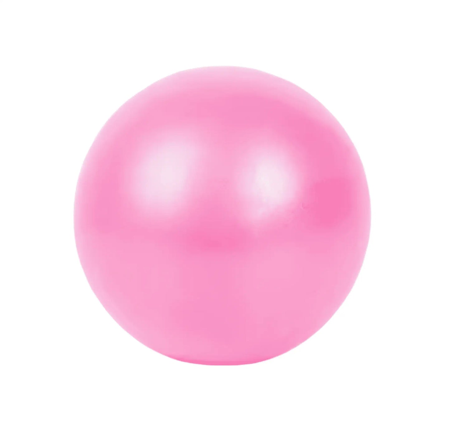 Minipilatesboll anpassad för balansövningar i färgen rosa