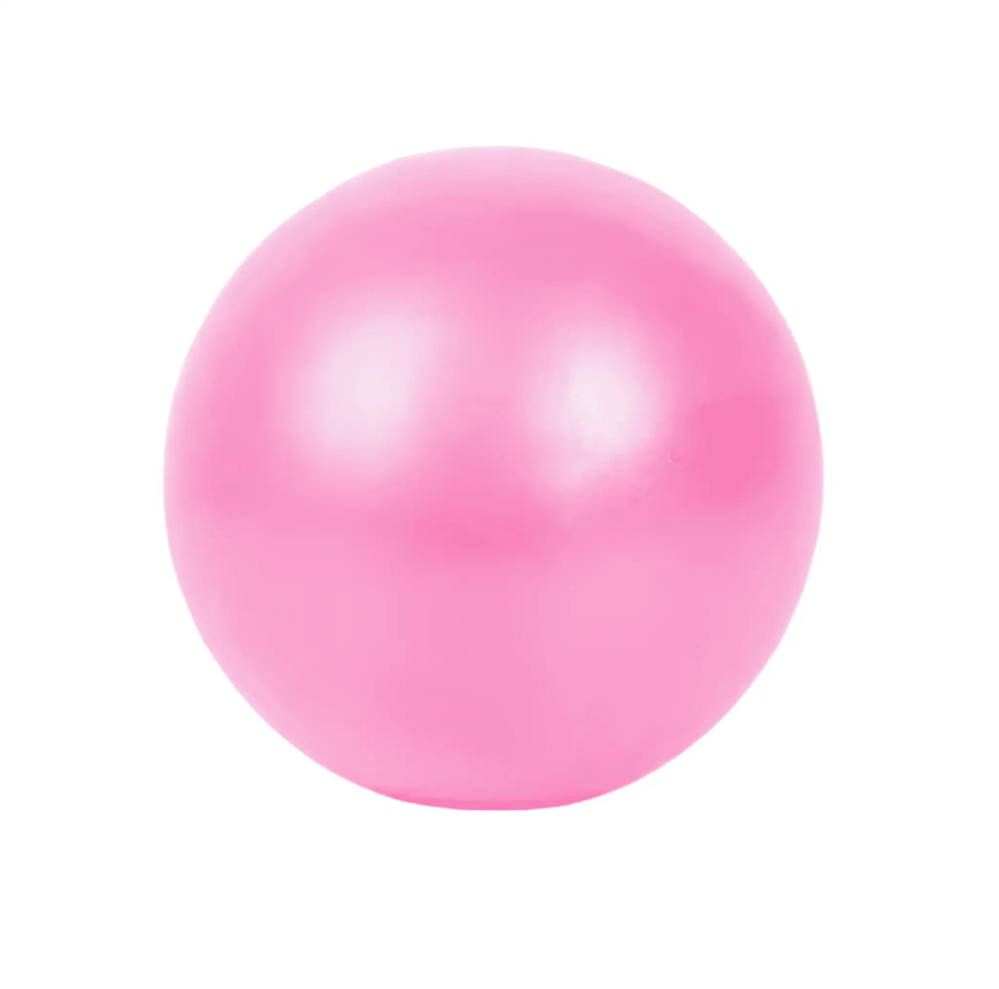 Minipilatesboll anpassad för balansövningar i färgen rosa