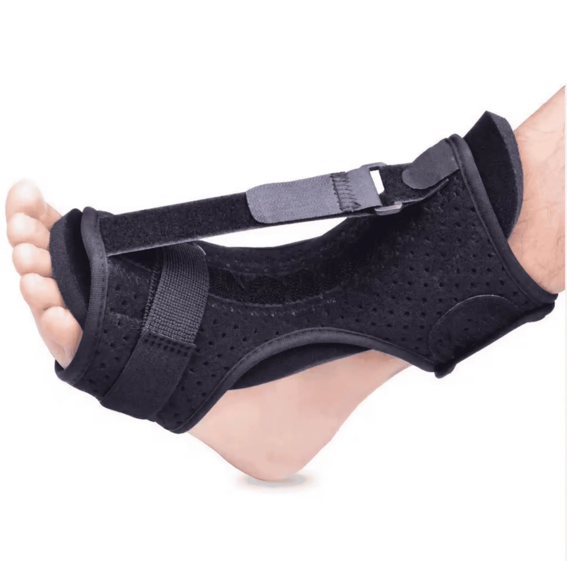 Nattskena för hälsmärta som bärs på foten