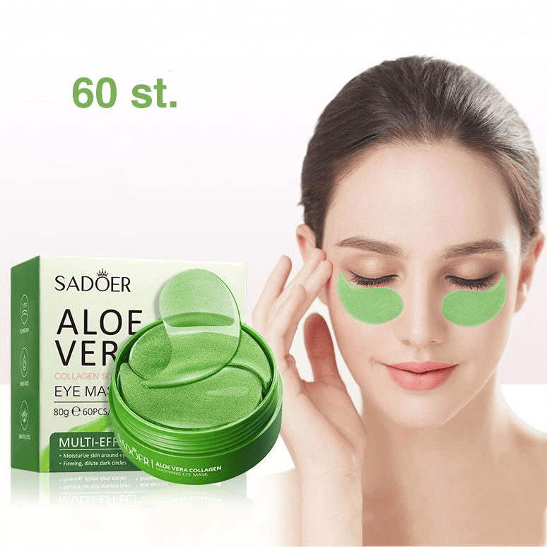 Förpackning med 60 återfuktande ögonmasker