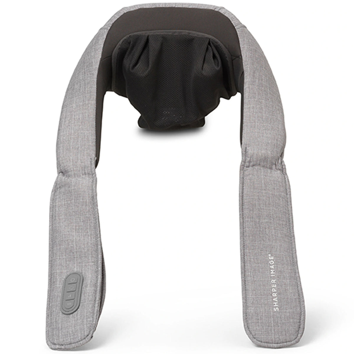 Sharper Image Realtouch Shiatsu Wireless framifrån med massagehuvudena i nackpartiet