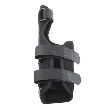 Mjukt men stabilt material i tumstöd för bekväm användning hela dagen