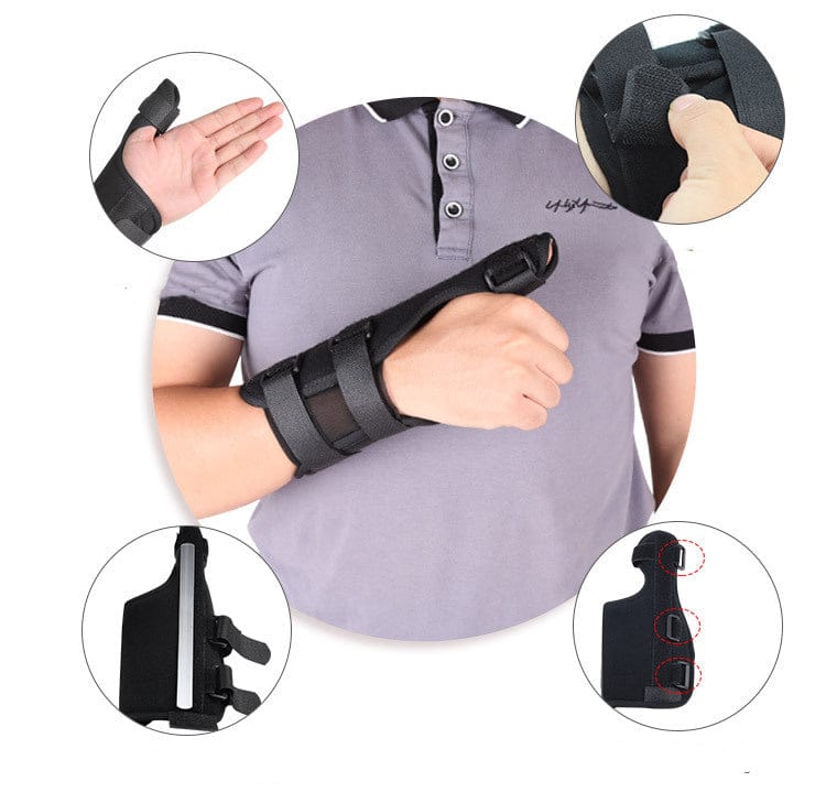 Tumstöd med kardborrefäste för enkel justering och säker fixering