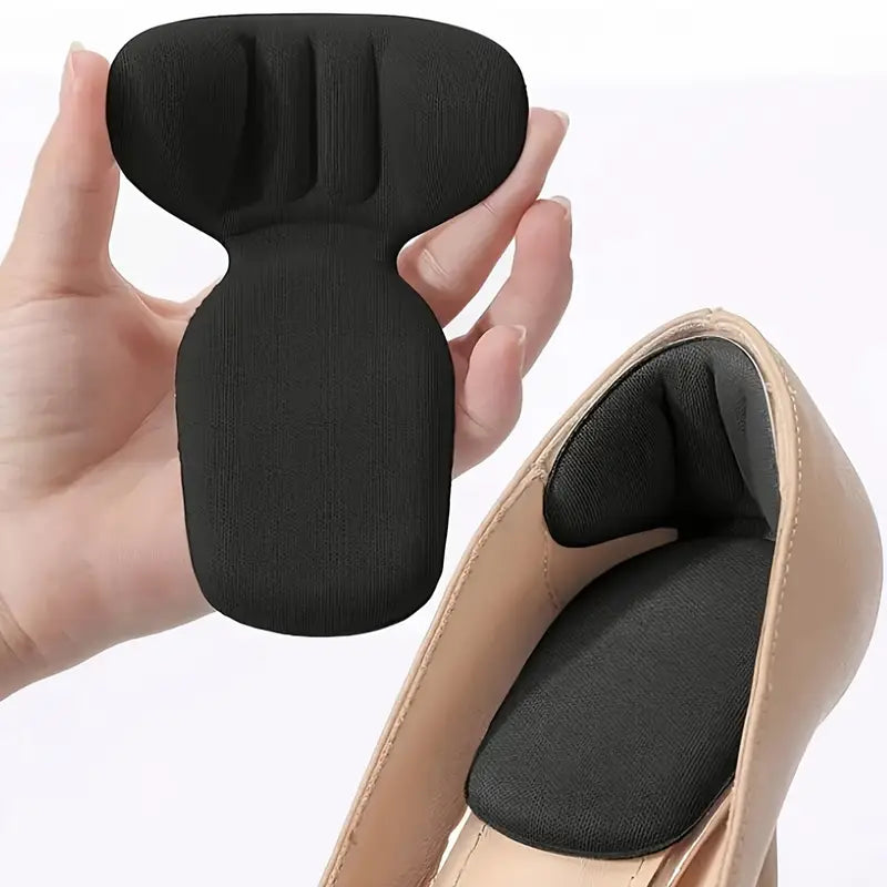 T-formade hälkuddar förebygger skoskav.