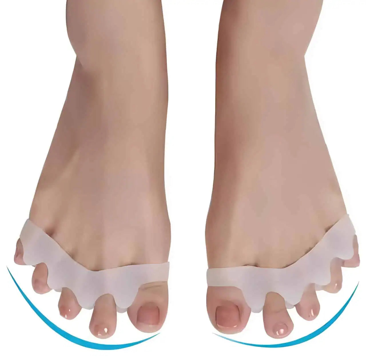 Tåseparatorer til hallux valgus (2 stk.)